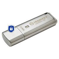 KINGSTON 128GB IKLP50 AES USB w/256bit Encryption (IKLP50/128GB)