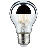 Paulmann LED LAMPE 600LM E27 827 6,5W (KOPFSPIEGEL SILBER)