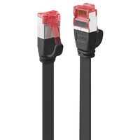 LINDY Patchkabel Cat6 U/FTP Flachband schwarz 5.00m (47574)