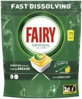 Fairy Original All in One Spülmaschinentabs, Zitrone, 71 Tabs