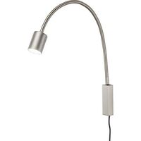 Honsel BETTLEUCHTE 1XGU10-LED 3000K (JUSTI NICKEL  26G606)