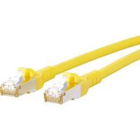 METZ CONNECT 1308455077-E - 5 m - Cat6a - S/FTP (S-STP) - RJ-45 - RJ-45 - Yellow