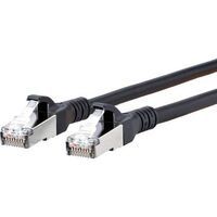 Metz Connect PATCHKABEL KAT6A 10G AWG26  SW (1308451000-E      1M)