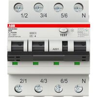 ABB FI/LS 3P+N TYP A B20 30MA (DS203NC B20 A30)