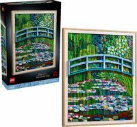 LEGO® ART 31220 Claude Monet, Brücke über einen Seerosenteich