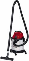 Einhell TC-VC 1820 SA 2342425 Aspiratutto 1250 W 20 l - 1250 W - Cylinder vacuum - Dust bag - 20 L - 80 dB - Chrome,Red