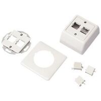 Systimax ANSCHLUSSDOSE 2F AP 65X80 WS (M18930-262)