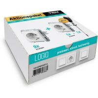 TEM STECKDOSE 2P+E 16A 250V BV PW (VQ12PWXOAT-A  9+1STK)