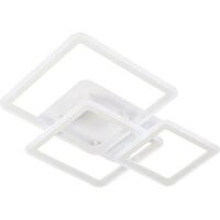 Honsel DECKENLEUCHTE LED 45W+4,5W RGB (GELDER WEIß)