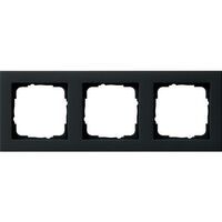Gira ABDECKRAHMEN 3F SW MATT (021309 E2)