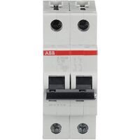 ABB Sicherungsautomat 10kA 16A C 2p S202M-C16