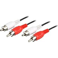 ShiverPeaks maximum connectivity Cinch Audio-Kabel-2 Cinchstecker auf 2 Cinchstecker 2 - Cable - Audio/Multimedia