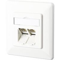 METZ CONNECT 130C381002-I - RJ-45 - 6a - White - 80.5 mm - 39.5 mm - 80.5 mm
