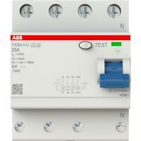 ABB FI-SCHALTER TYP A/G 4P (FX204 AG-25/0.03)
