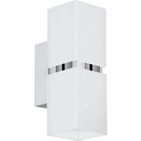 Eglo WANDLEUCH. 2X4W GU10-LED 3000K (PASSA CHR/WEIß)
