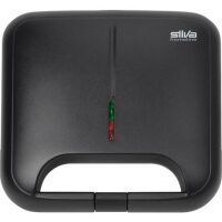 Silva Homeline SANDWICHMAKLER 750 W, SCHWARZ (ST 2000          MSW)