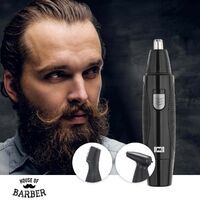 MELISSA Nasenhaartrimmer-Set 1.5W Schwarz