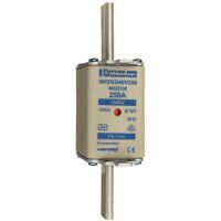 Multipack 3 Stück Mersen NH-Sicherung gG Gr.2 400VAC 35A mit spannungsführenden Grifflaschen