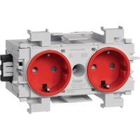 Hager KANALSTECKDOSE 2-F. FRONTR. RO (GS20013020)