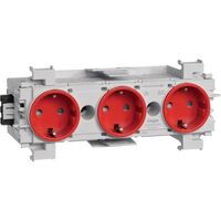 Hager KANALSTECKDOSE 3-F. FRONTR. RO (GS30013020)
