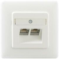 Rutenbeck 138112070 - RJ-45 - -5 - 50 °C - White - Plastic - IP21 - 72 V