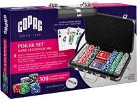 Cartamundi Deutschland GmbH COPAG POKER SET - Dark Aluminum 300 - Casino Quality