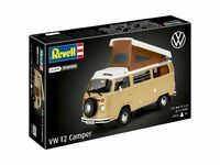 VW T2 Camper (Click System), Revell Bausatz zum Zusammenstecken mehrfarbig