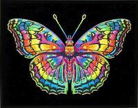 Carletto Deutschland GmbH Diamond Painting Neon Schmetterling