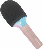 Kidywolf Mikrofon Bluetooth mit Licht rosa Mikrofone