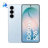 Samsung Smartphone Samsung Galaxy S26 256GB Sky Blue 6.3" 5G (12GB) DE Model Android (SM-S942BLBGEUB