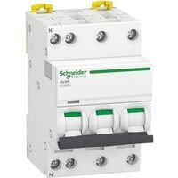 Schneider Electric A9 IC40N 3PN B 10A 6000A/10KA (A9P44710)