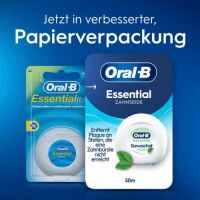Multipack 12x Oral-B Essential Floss mint gewachst 2x 50m