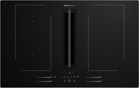 Elektra Bregenz 5 Jahres Garantie Kombi-Induktionskochfeld mit integriertem Dunstabzug 80 cm