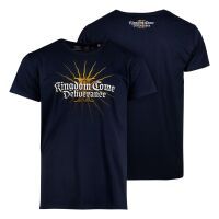 Kingdom Come Deliverance II Unisex T-Shirt \"Logo\" Navy L