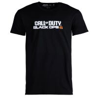 Call of Duty: Black Ops 6 Unisex T-Shirt \"Logo\" Black M