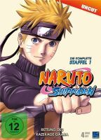 Naruto Shippuden - Rettung des Kazekage Gaara - Staffel 01: Folge 221- 252 (4 DVDs)