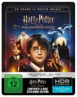 Harry Potter und der Stein der Weisen + Magical Movie Modus (Steelbook, 4K-UHD+Blu-ray)