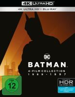 Batman 1 - 4 (4K-UHD+Blu-ray)