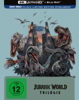 Jurassic World 3 Film Boxset (4K-UHD+Blu-ray)