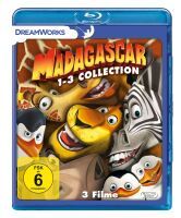 Madagascar 1-3 Collection (Blu-ray)