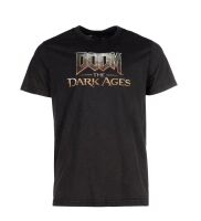DOOM: The Dark Ages T-Shirt Washed Out \"Logo\" Black XXL Englisch