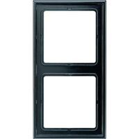 Jung RAHMEN 2FACH SCHWARZ (LS982SW)