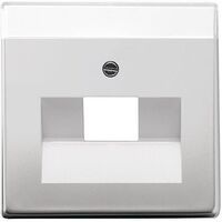 BUSCH JAEGER 1710-0-3763 - Stainless steel - Stainless steel - Conventional - Any brand - 63 mm - 63 mm