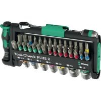 Wera 39 TLG.BITS,NÜSSE,MINI-RATSCHE (TOOL-CHECK PLUS 2)