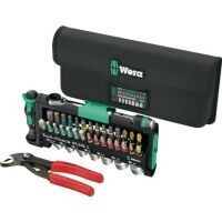 Wera 40TLG.BITS,NÜSSE,MINI-RA.,ZANG (TOOL-CHECK COMBI 1)