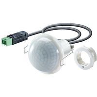 Esylux PD-C 360i/12 mini KNX - Passive infrared (PIR) sensor - Wired - 12 m - Ceiling - Indoor - Black,White