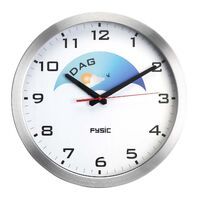 Fysic Analog-Demenzuhr Aluminium