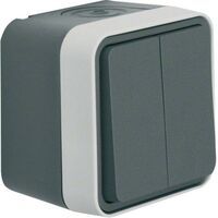 Berker SERIENSCHALTER GRAU MATT   W.1 (30753505)