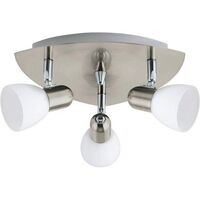 Eglo DECKENL. 3X40W E14 NICKEL-MATT (90986 ENEA)