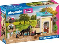 PLAYMOBIL Kleiner Stall mit Hufschmied